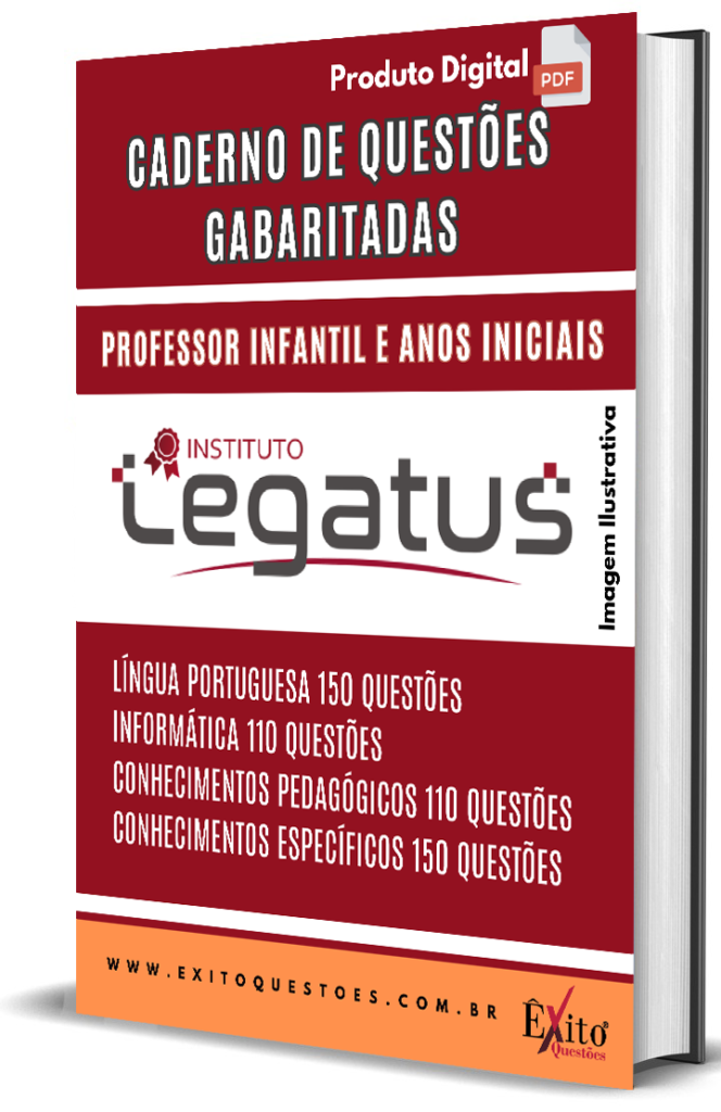 CADERNO DE QUESTÕES GABARITADAS PROFESSOR INFANTIL E ANOS INICIAIS