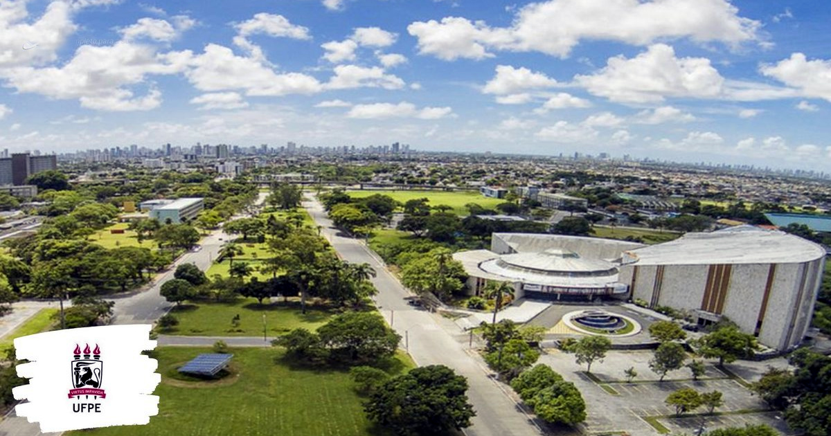 Vista aérea da Universidade Federal de Pernambuco