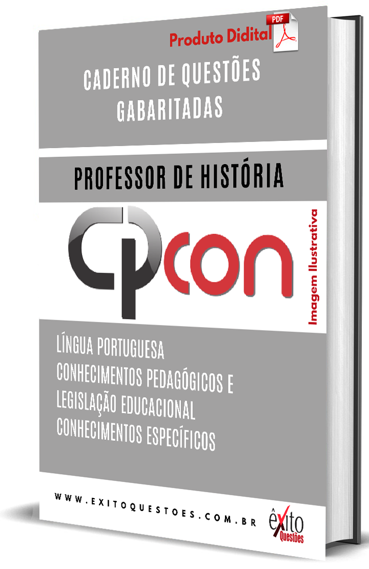 Caderno De QuestÕes Gabaritadas Professor De HistÓria Cpcon 2023 Êxito QuestÕes 3284